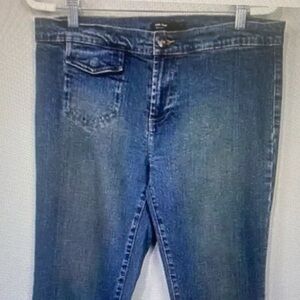 Polo by Ralph Lauren Women's Blue Boot Cut Jeans